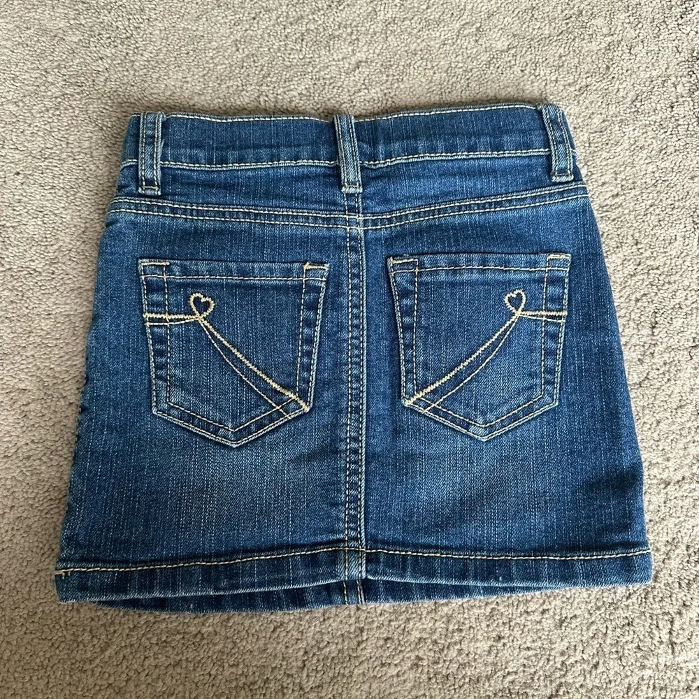 Girls Jean skirt 4